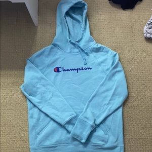 Teal champion sweatshirt